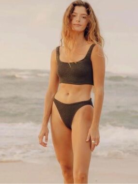 Mollusk ribbed Bikini bottoms size small